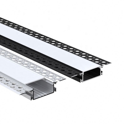 Protuberancias de aluminio de la mampostería seca del cartón yeso para la cubierta transparente de las luces LED