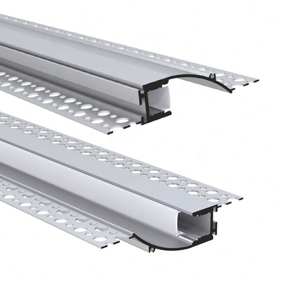 U forma el material de la aleación de aluminio del perfil 6063 del cartón yeso LED