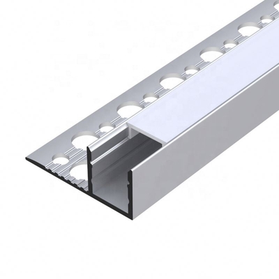 Canal de aluminio montado al ras del perfil del LED de la placa de yeso Trimless delgado para el techo
