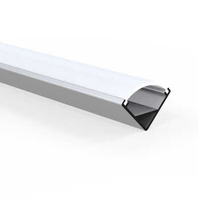El perfil de la esquina LED de la aleación de aluminio 6063 anodizó para la barra ligera del LED
