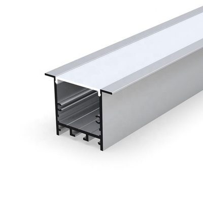 El LED ahuecado impermeable industrial perfila el material de la aleación de aluminio 6063