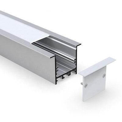 El LED ahuecado impermeable industrial perfila el material de la aleación de aluminio 6063