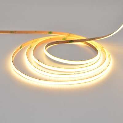 luz de tira blanca caliente de 4m m LED, 3000K 6000K tira de la MAZORCA LED de 12 voltios