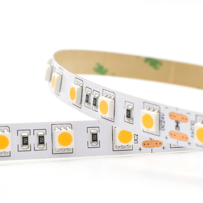5050 luces de tiras flexibles de SMD LED DC24V 12V para el OEM de las tiendas de la exhibición