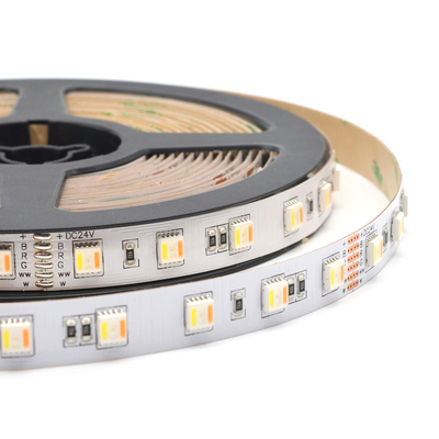 DC 24V 12V 5050 SMD LED pela 5 In1 ajustables flexibles RGBWW RGB CCT
