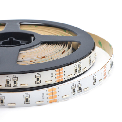 Luces de tira de emisión laterales del RGB LED, tiras flexibles de 020Led SMD LED 60 LED/M