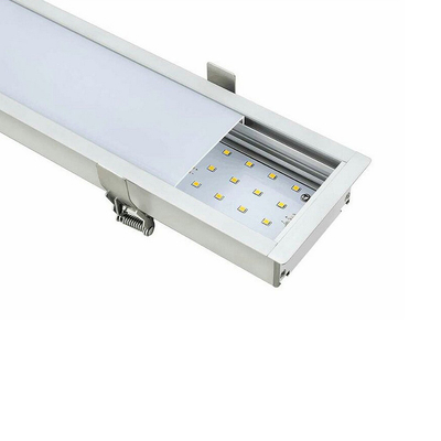 luces lineares de los 0.3m los 0.6m los 0.9m LED, iluminación pendiente linear moderna integrada de aluminio