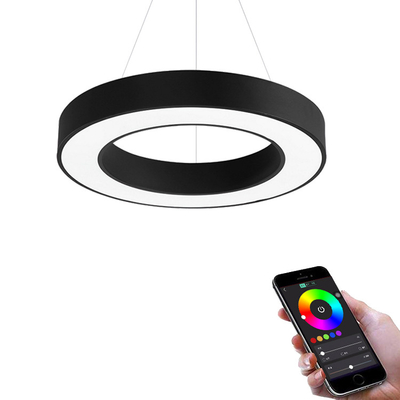 Luces lineares circulares Ip44 de la ronda LED teledirigidas para la decoración de la oficina