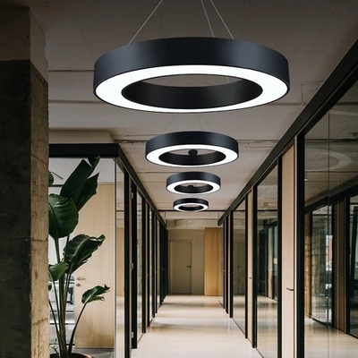 Luces lineares circulares Ip44 de la ronda LED teledirigidas para la decoración de la oficina