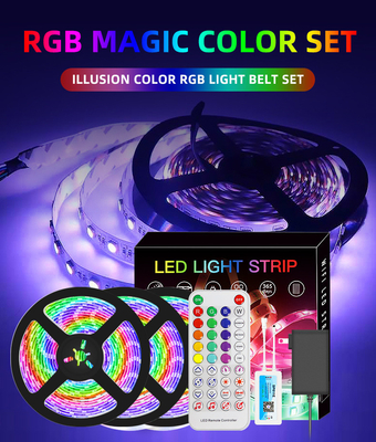 5050 luces de tira del RGB Smart LED 10 metros de Bluetooth APP de OEM del control