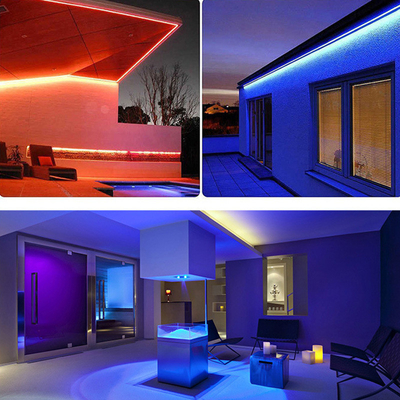 Luces de tira de DC 12V Smart LED 5050 teledirigidos impermeables
