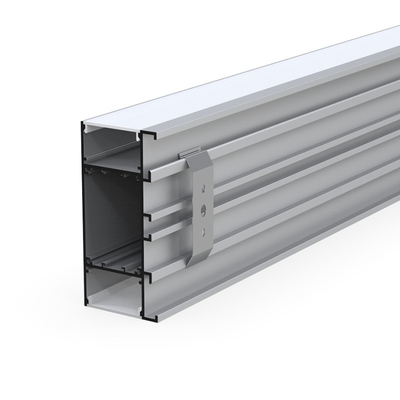 Perfil montado superficial de la aleación de aluminio LED, canal U de la tira del LED con servicio de soldadura