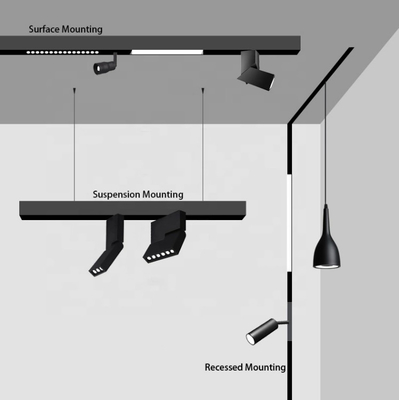 Carril linear ajustable de la luz de la pista del LED magnético para el ODM del OEM del dormitorio de la cocina