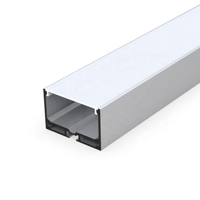 Perfil de aluminio ahuecado protuberancia de la aleación LED para la barra de luz linear de tiras