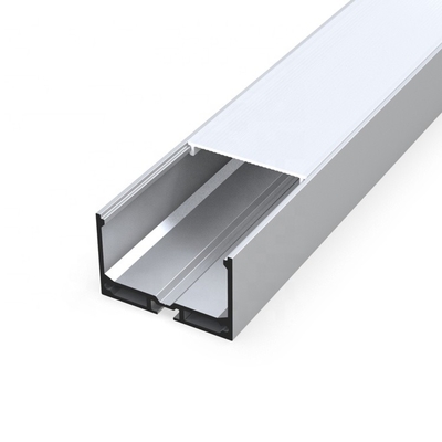 Perfil de aluminio ahuecado protuberancia de la aleación LED para la barra de luz linear de tiras
