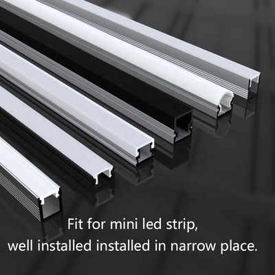 Perfiles de aluminio del guardarropa de la oficina para el ODM llevado del OEM de las luces de tira