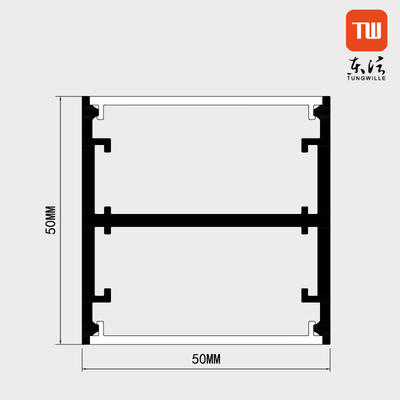 Perfil circular anodizado del LED, tira del LED que contiene el aluminio para la oficina del guardarropa
