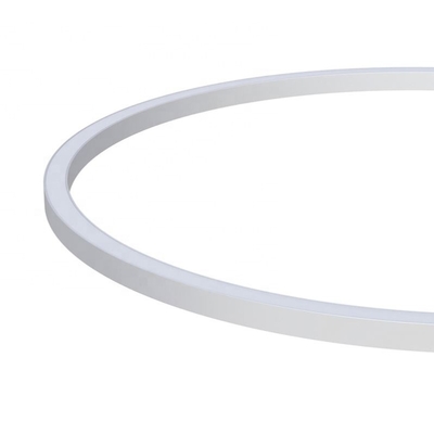 Perfil circular de aluminio anodizado del LED, perfil linear de 35×35m m LED
